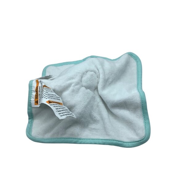 Lullaby Lane Baby Elephant Wash Cloth 10" X 10" Cotton Blend NEW NWT - Picture 2 of 6